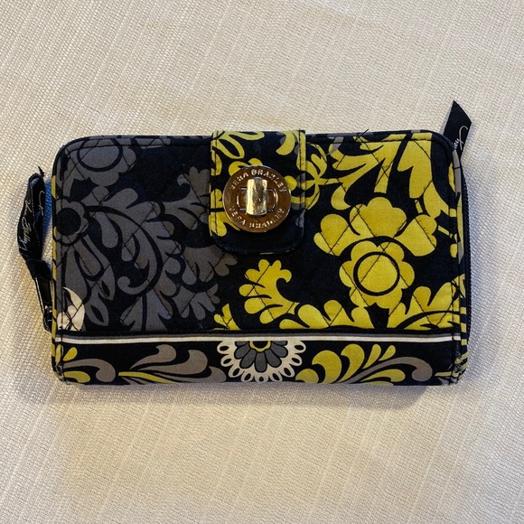 Vera Bradley Bags Vera Bradley Rfid Turnlock Wallet In Baroque